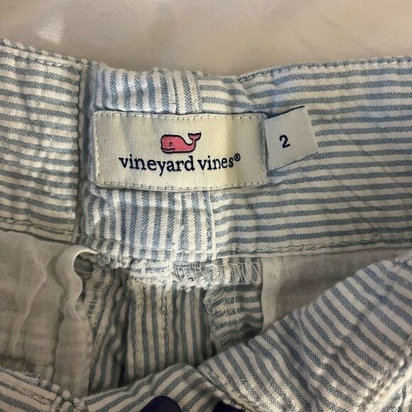 Vineyard Vines 3-1/2 Inch Yarn Dye Patchwork Every Day Shorts sz 2 - Picture 6 of 8